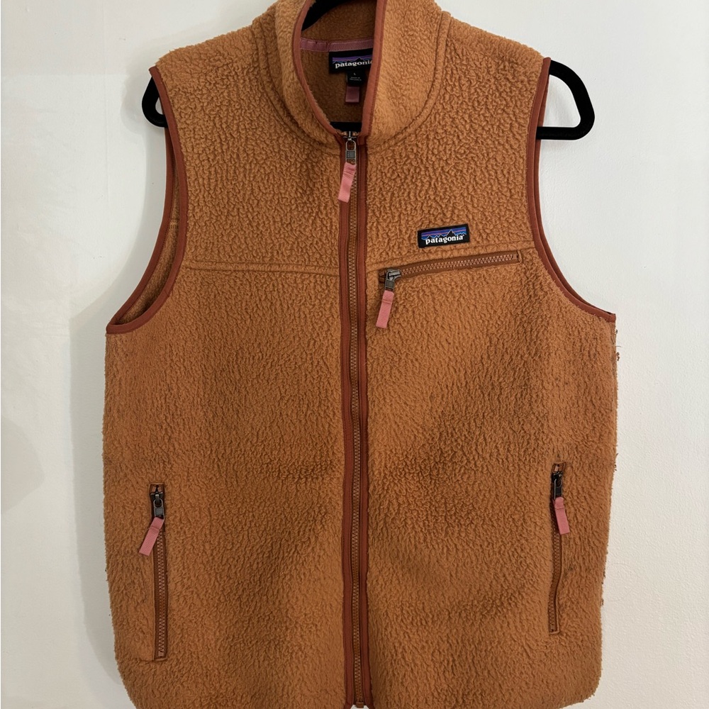 Patagonia Tan Fleece Jacket
